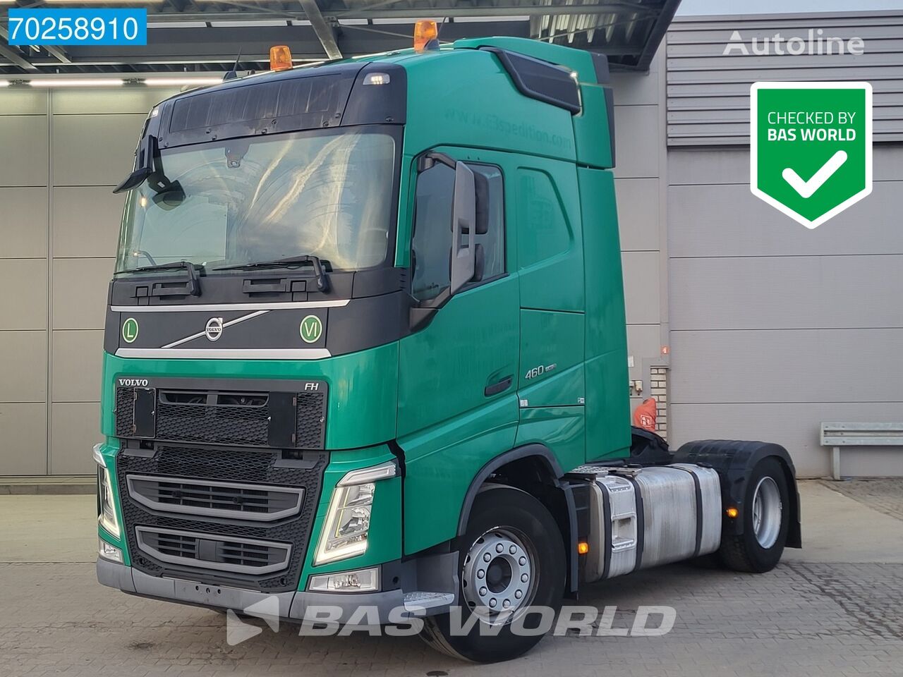 Volvo FH 460 4X2 ACC Globetrotter Standklima tractora