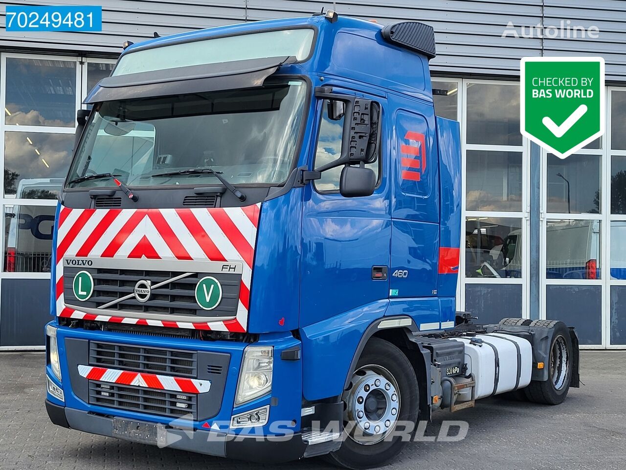 camião tractor Volvo FH 460 4X2 Manual Mega Xenon VEB+ 2x Tanks Euro 5