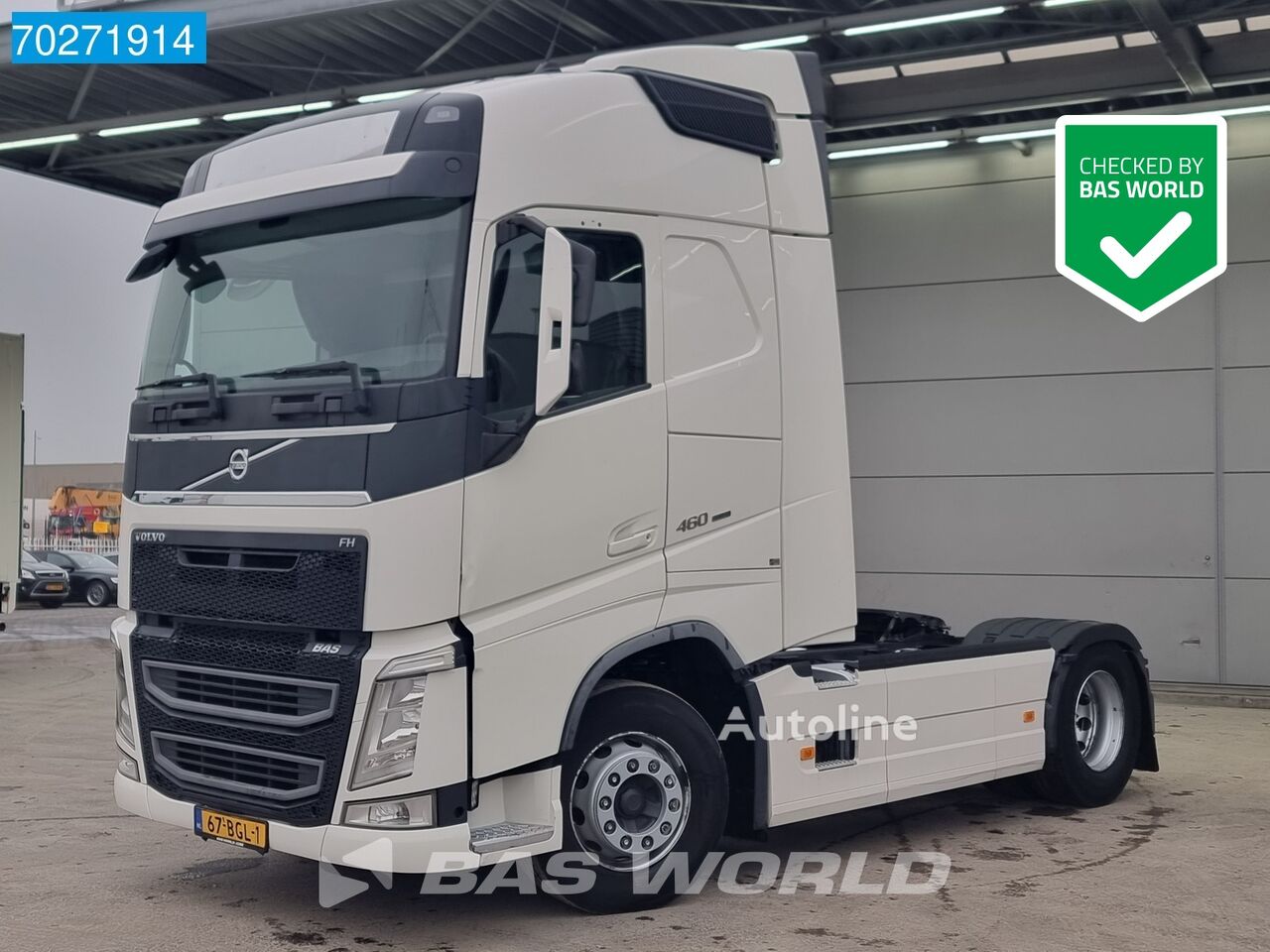 tracteur routier Volvo FH 460 4X2 NL-Truck 2x Tanks Globetrotter