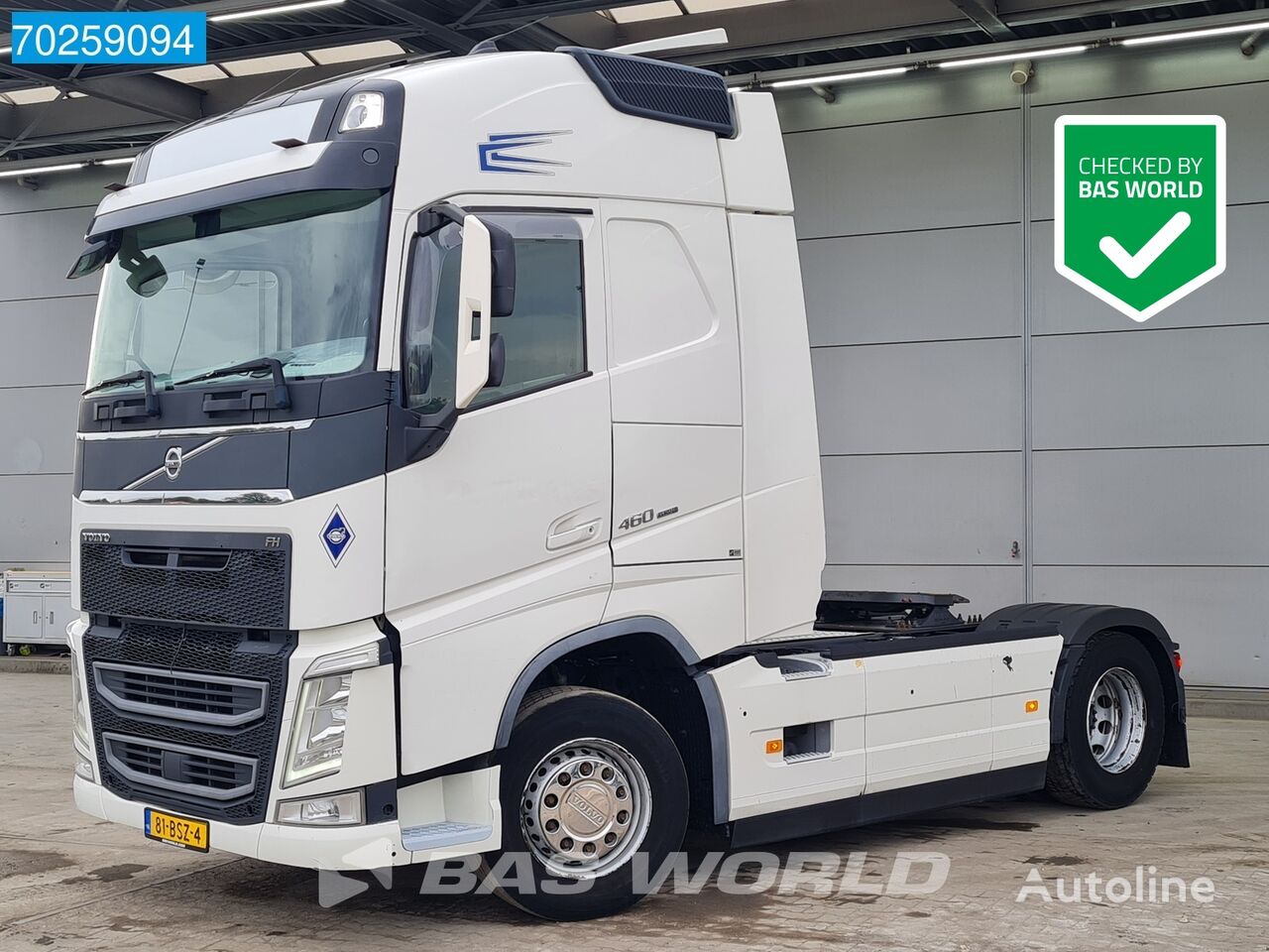 Volvo FH 460 4X2 NL-Truck VEB+ Globetrotter 2x Tanks truck tractor