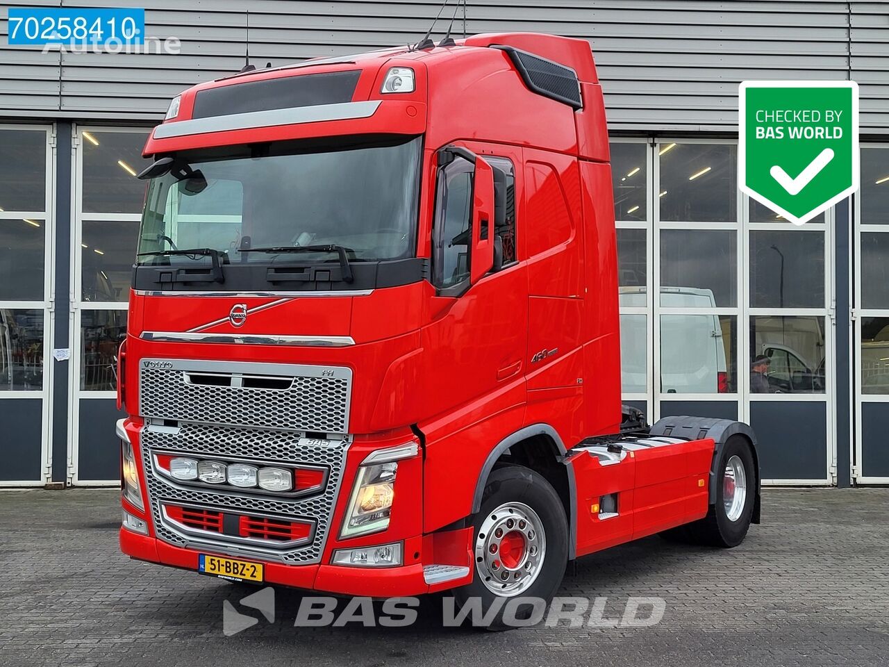 camião tractor Volvo FH 460 4X2 NL-Truck VEB+ Globetrotter ACC