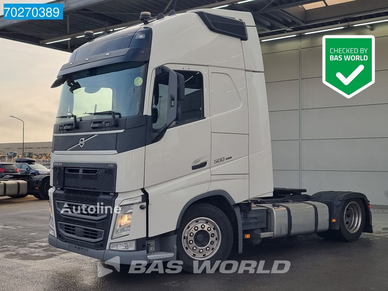 Volvo FH 460 4X2 XL Mega 2x Tanks I-Parkcool truck tractor