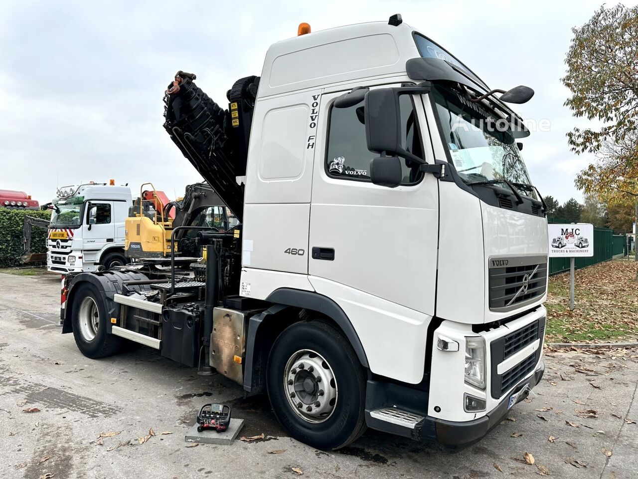 السيارات القاطرة Volvo FH 460 4x2 TRACTOR + CRANE PK 33002 EH G (8x) - Radio - I Shift