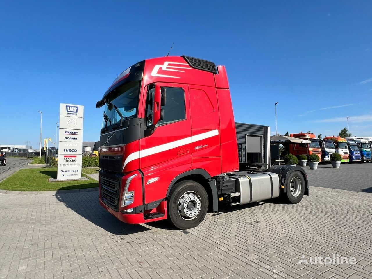 Volvo FH 460 4x2 trekker 2x Tank / Standclima truck tractor