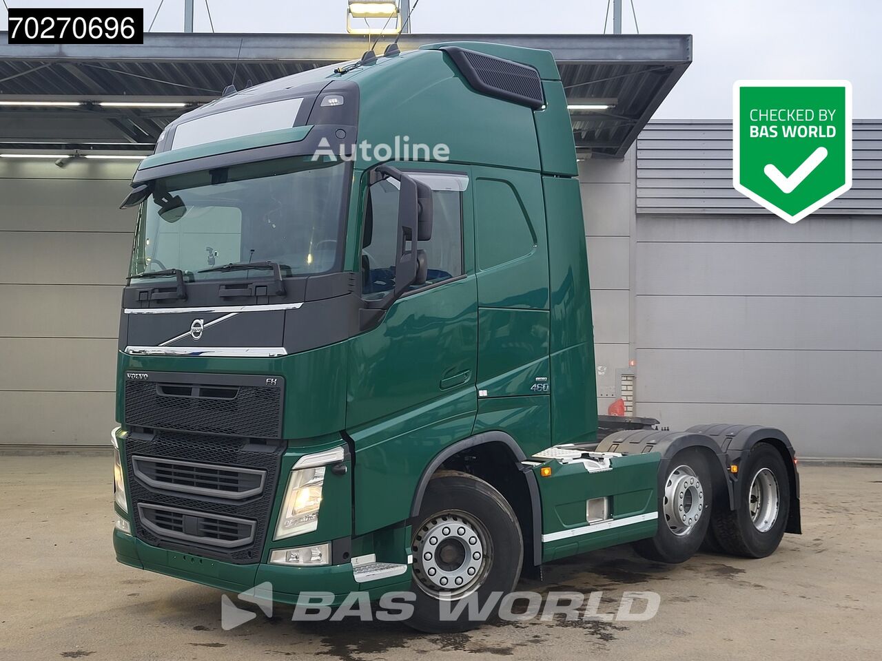 tracteur routier Volvo FH 460 6X2 XL 2x Tanks Liftachse