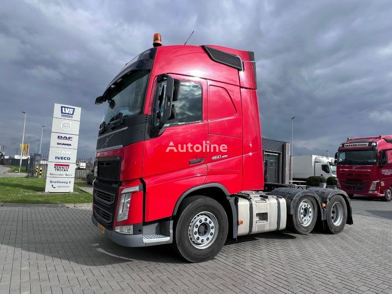 tracteur routier Volvo FH 460 Globetrotter /  Hydraulic WF / pto / 6x2 / *JB*