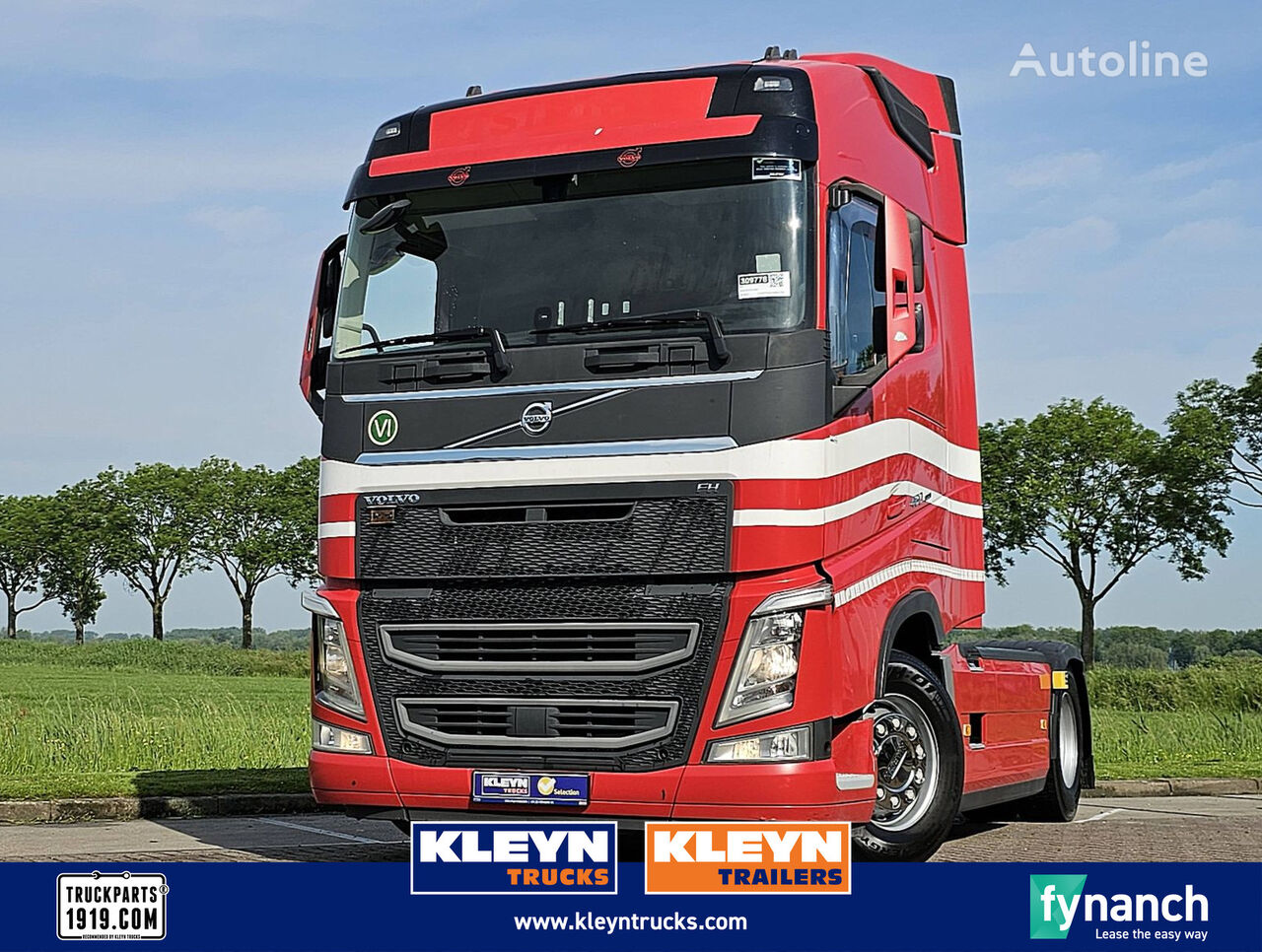 Volvo FH 460 skirts veb+ 556tkm truck tractor