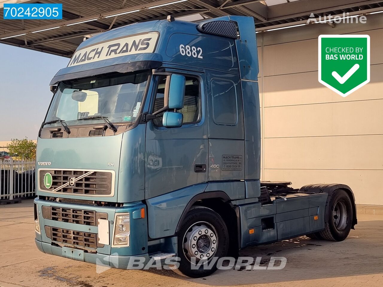 тягач Volvo FH 480 4X2 XL 2x Tanks VEB Euro 5