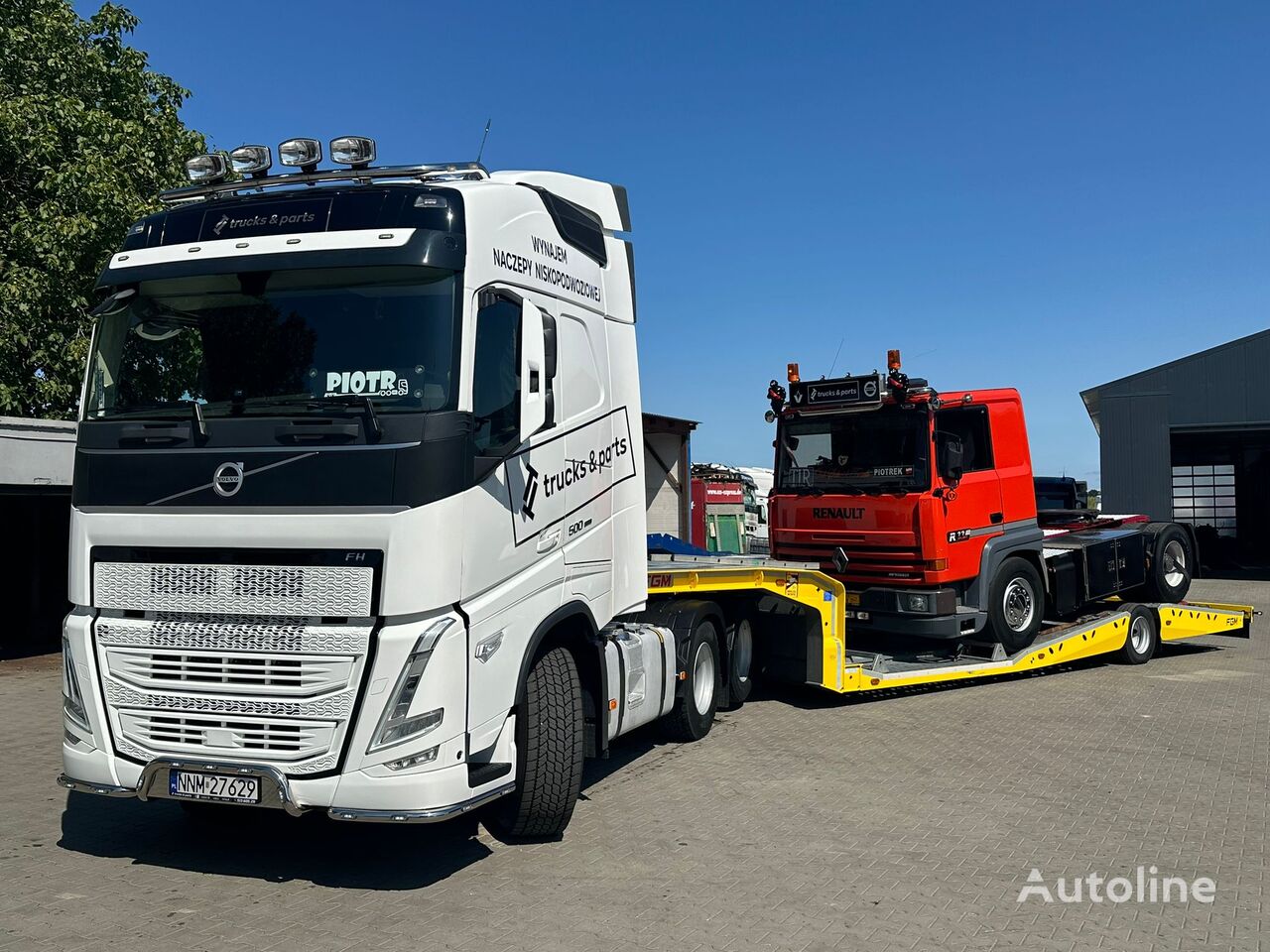 السيارات القاطرة Volvo FH 500