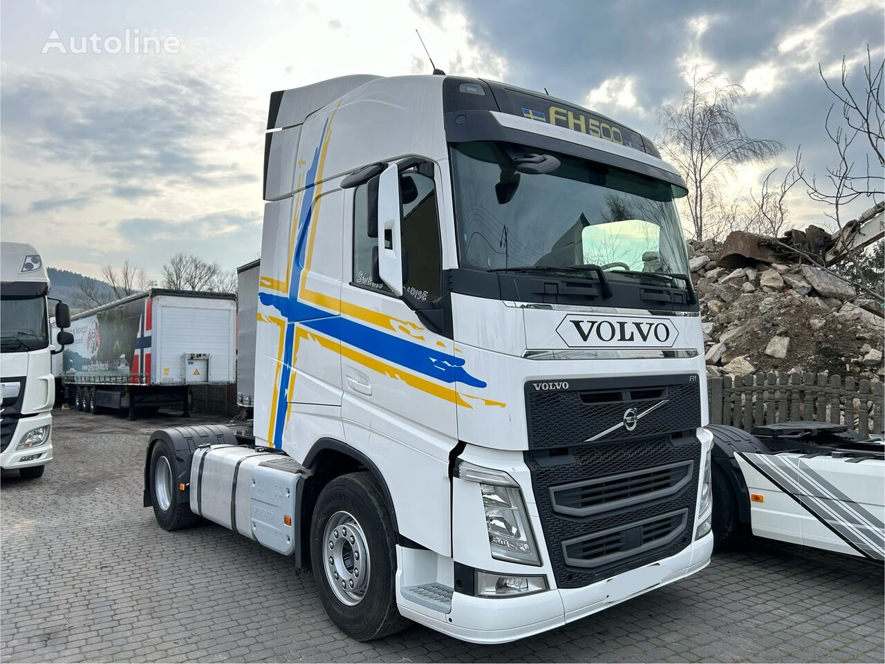 Volvo FH 500 12.2017 STANDARD from BELGIUM / NEW CLUTCH / 2 TANKS / AU vilcējs