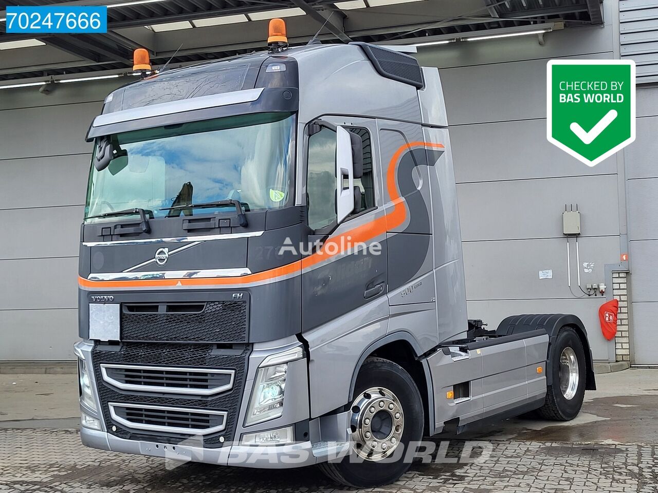 tracteur routier Volvo FH 500 4X2 Globetrotter ADR VEB+ 2x Tanks Xenon