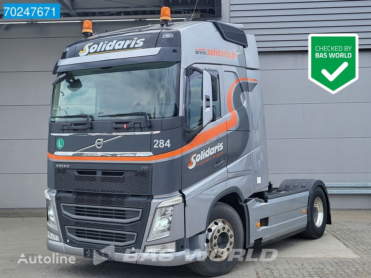 tracteur routier Volvo FH 500 4X2 Globetrotter ADR VEB+ 2x Tanks Xenon