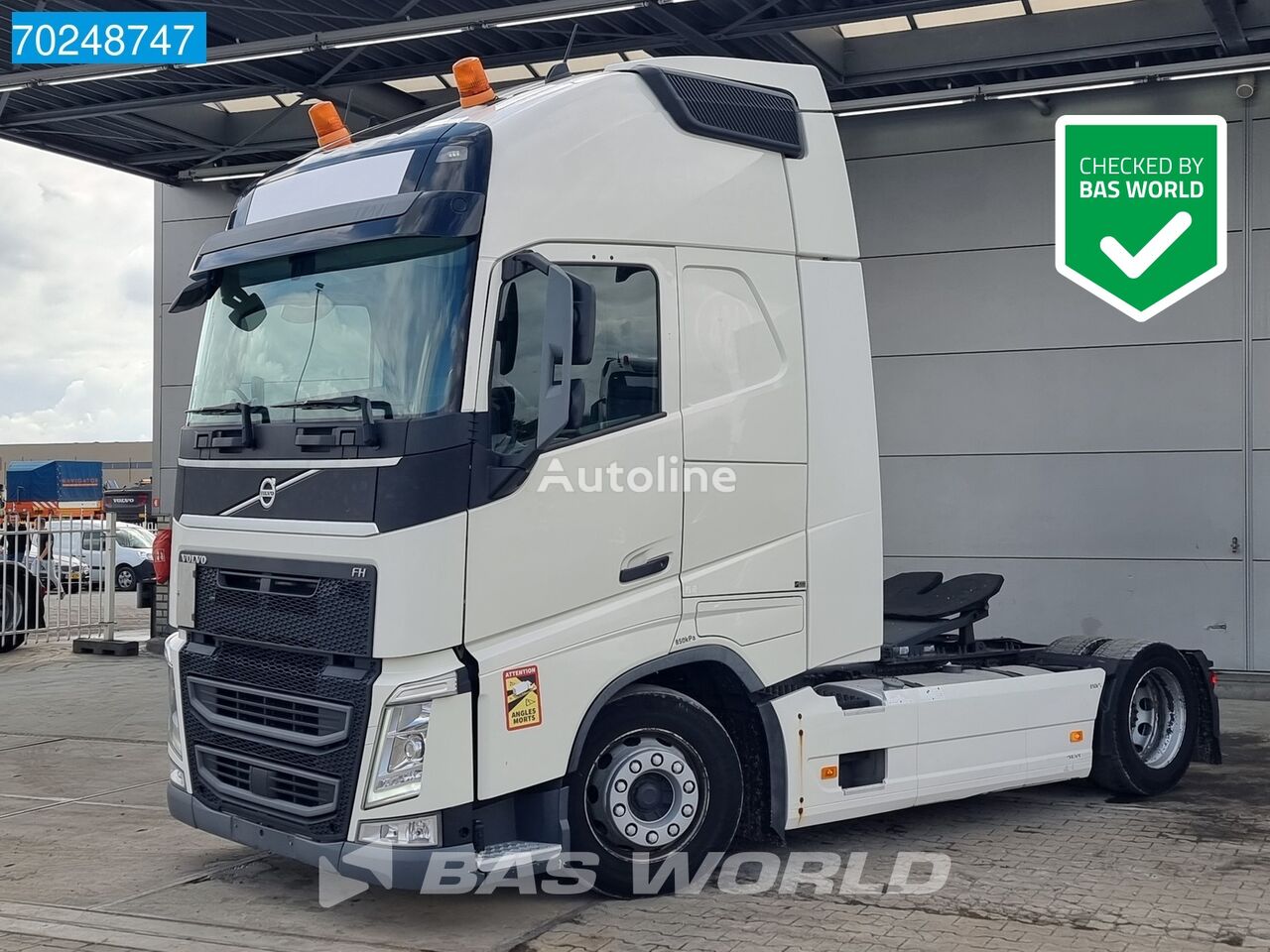 тягач Volvo FH 500 4X2 Hebesatttel Mega 2x Tanks Xenon