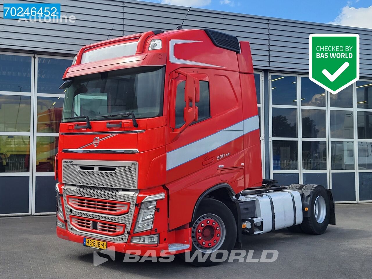 tahač Volvo FH 500 4X2 NL-Truck Globetrotter Dual Clutch VEB+ 2x Tanks