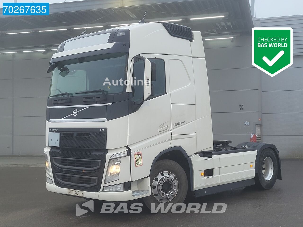 Volvo FH 500 4X2 VEB+ Hydraulik Globetrotter Sattelzugmaschine