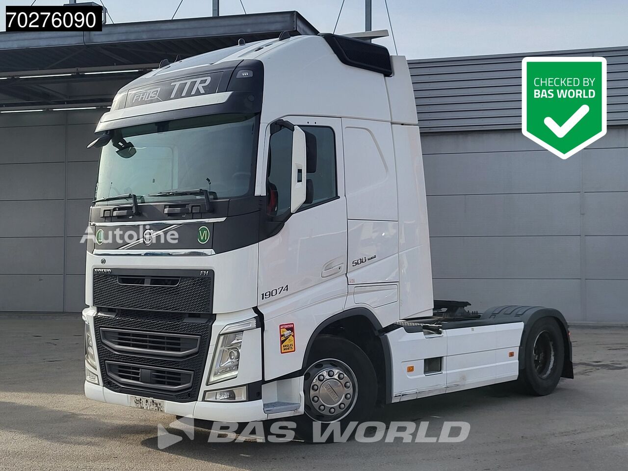 تریلی Volvo FH 500 4X2 XL Retarder 2x Tanks I-ParkCool