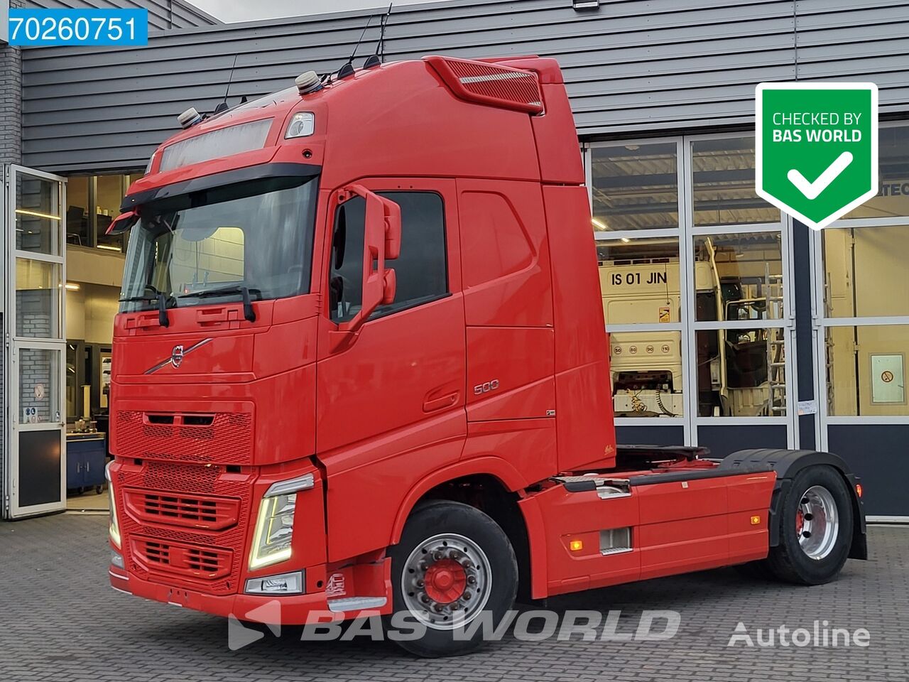 Volvo FH 500 4X2 XL VEB+ 2xTanks Euro 6 truck tractor