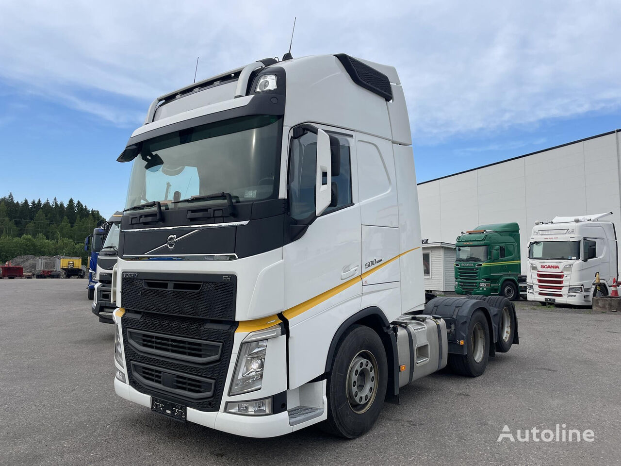 트랙터 트럭 Volvo FH 500 | 6X2 | GLOBE XL | EURO 6