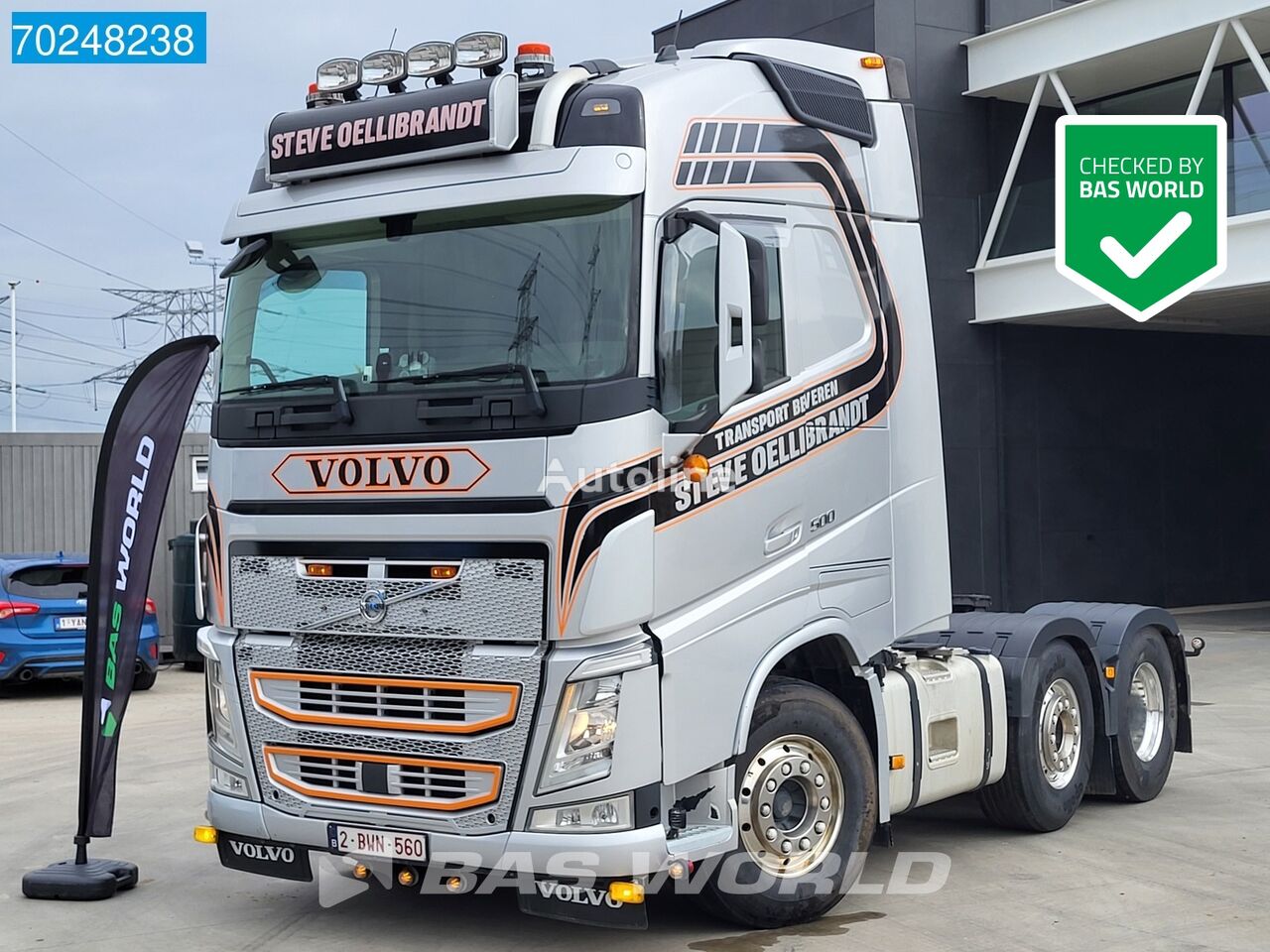 Volvo FH 500 6X2 VEB+ PTO Hydraulik Liftachse Alcoa’s Navi truck tractor