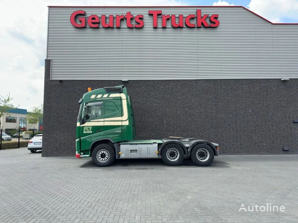 Volvo FH 500 6X4 TREKKER/TRACTOR/SZM EURO 6 HYDRAULIC truck tractor