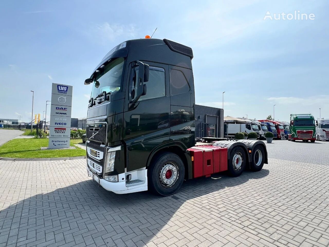 السيارات القاطرة Volvo FH 500 6x2 VLA Globetrotter / Retarder