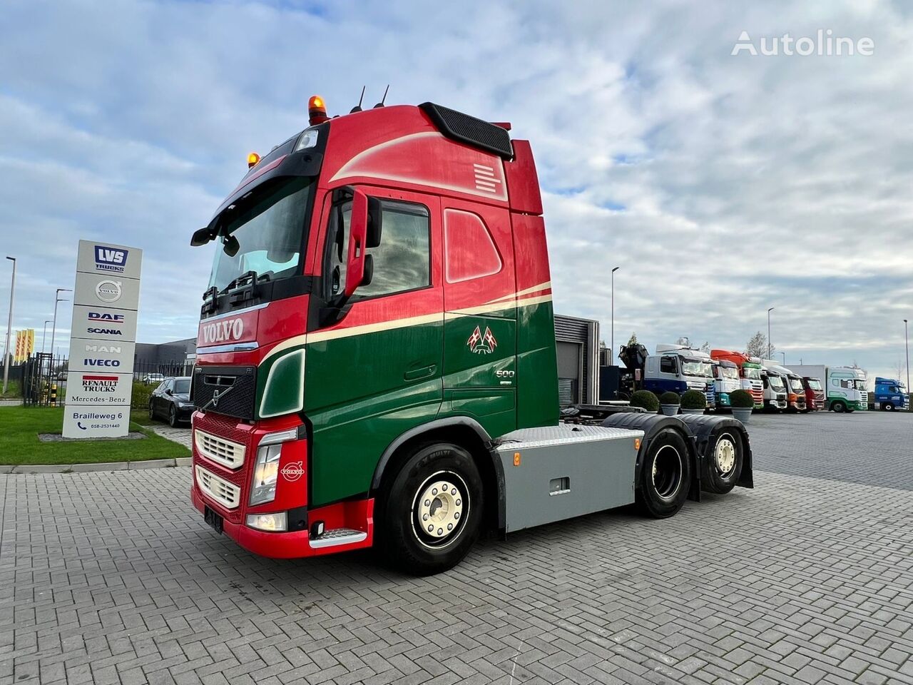 Volvo FH 500 6x2 trekker Globetrotter XL  / Hydraulic truck tractor