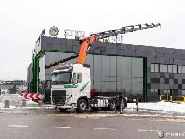 Volvo FH 500 6x4 PALFINGER PK 40002 EH Crane Winch dragbil - Autoline