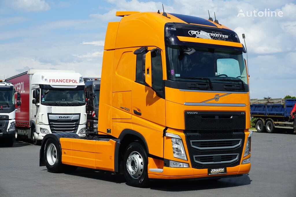 Volvo FH / 500 / EURO 6 / ACC / GLOBETROTTER XL / MAŁY PRZEBIEG truck tractor