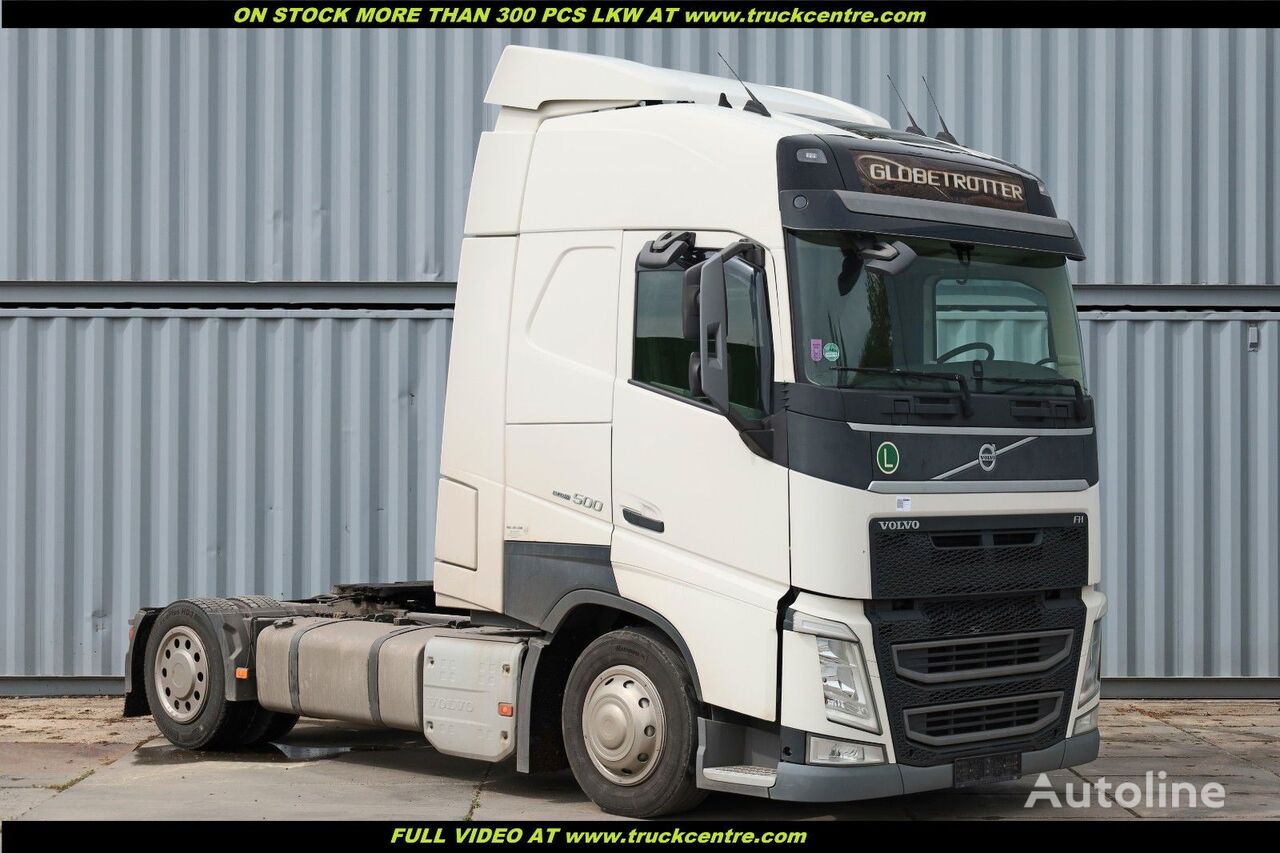 Volvo FH 500, EURO  6, LOW DECK, GLOBETROTTER XL truck tractor