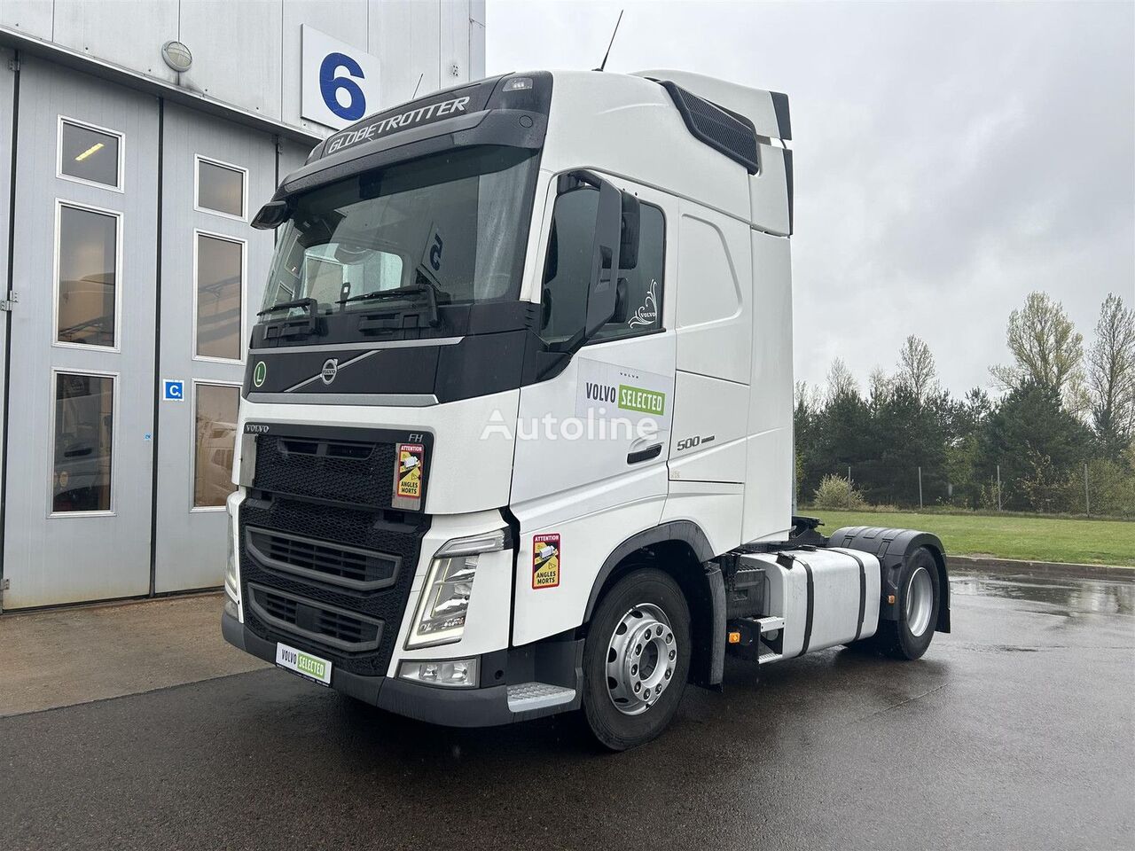 Volvo FH 500 Globetrotter Euro 6 truck tractor