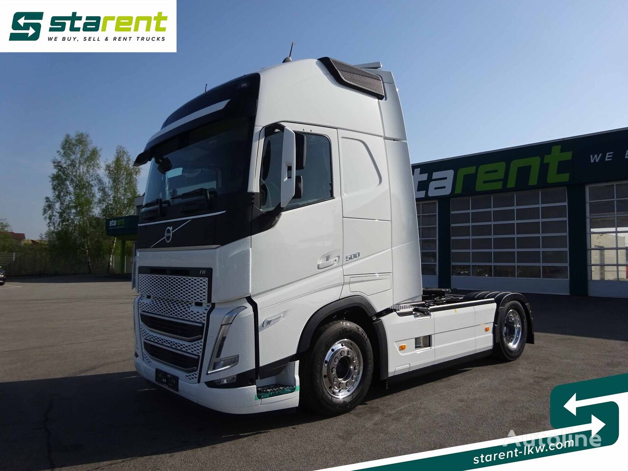 Volvo FH 500, NEW MODEL, Retarder, Vollluftfederung, I-Park-Cool, LED, tractora