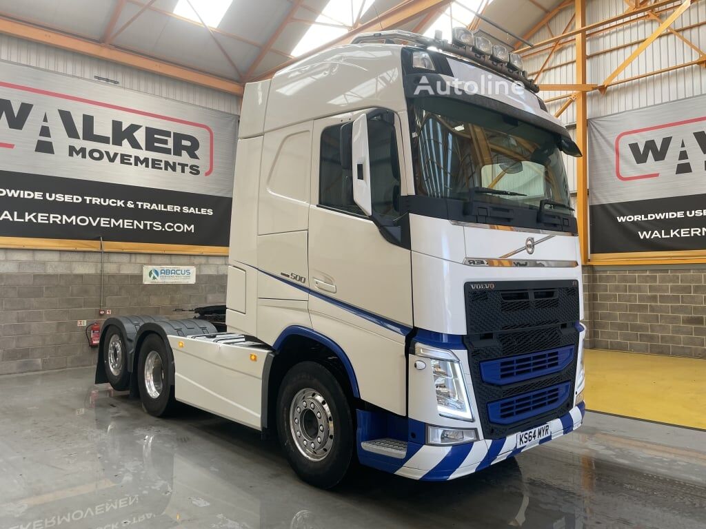 тягач Volvo FH 500 VERSION 4 GLOBETROTTER *EURO 6* 6X2 TAG AXLE TRACTOR UNIT