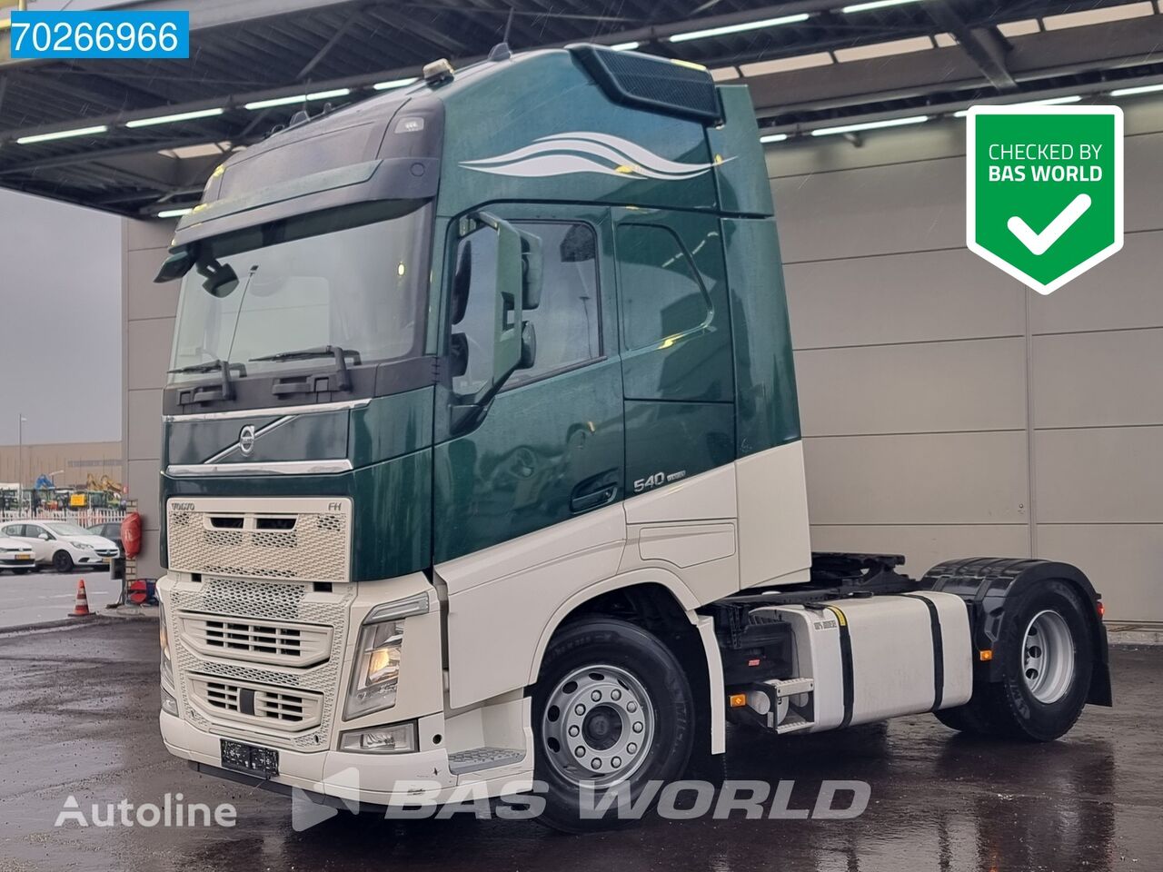 Volvo FH 540 4X2 ADR XL 2x Tanks VEB+ ACC I-ParkCool Navi truck tractor