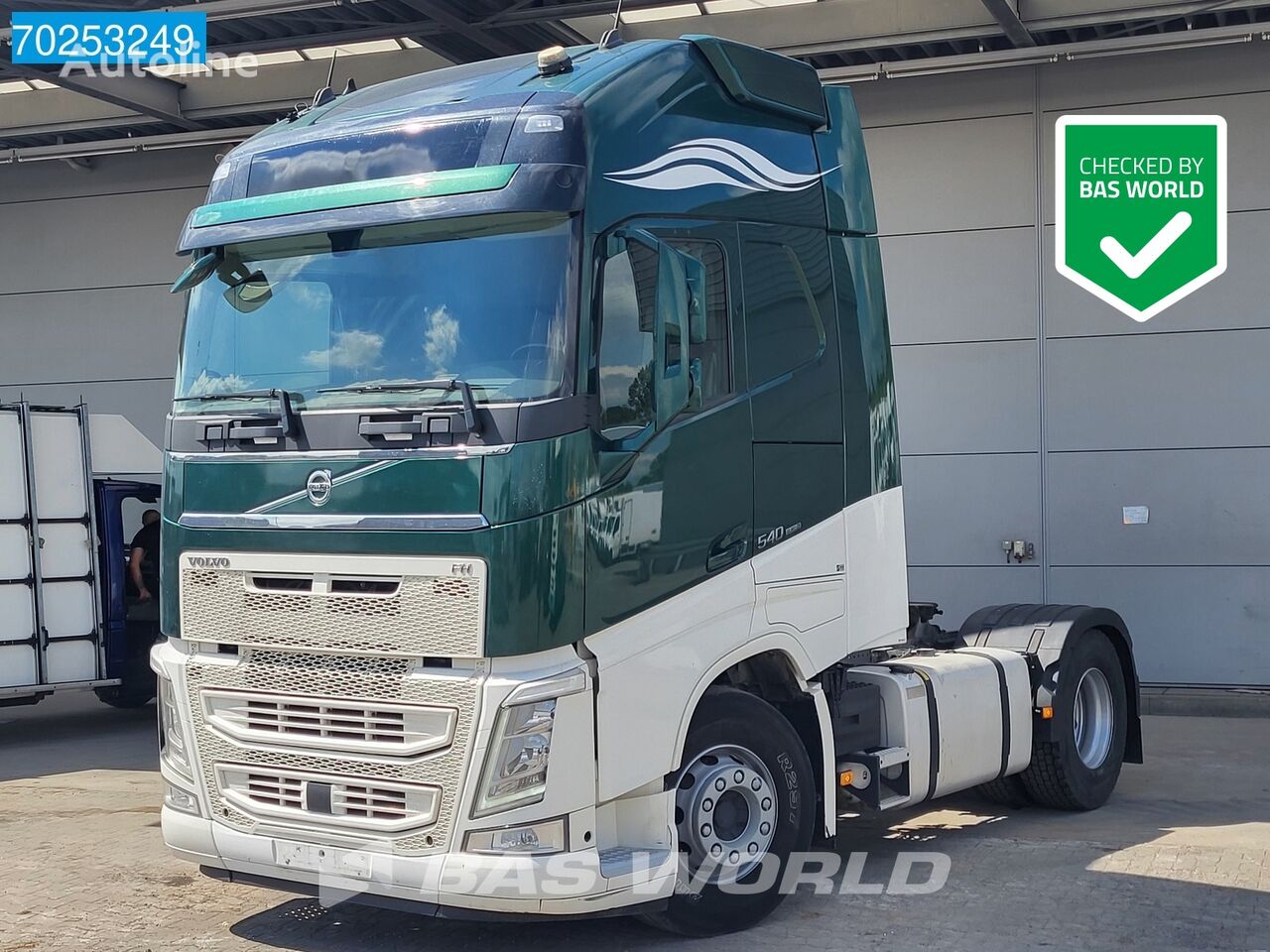 ciągnik siodłowy Volvo FH 540 4X2 XL VEB+ 2x Tanks ADR ACC Standklima