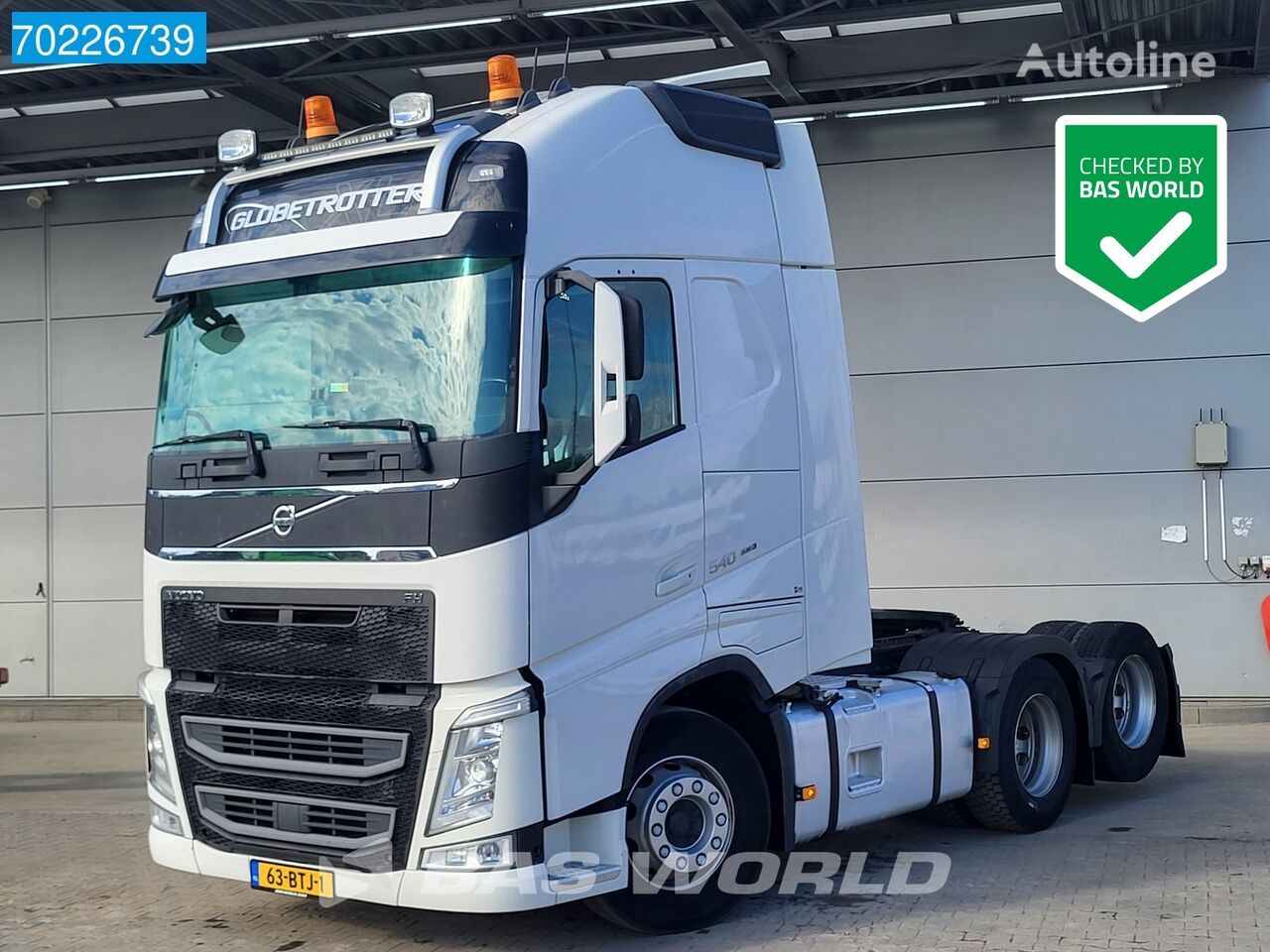 Volvo FH 540 6X2 Retarder ADR XL 2x Tanks Liftachse ACC Xenon vetopöytäauto