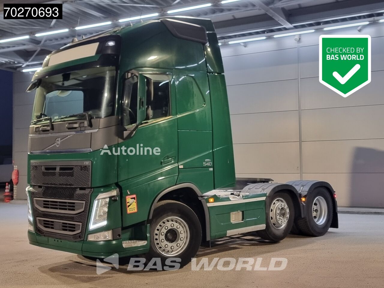 Volvo FH 540 6X2 XL 2x Tanks Liftachse VEB+ tegljač