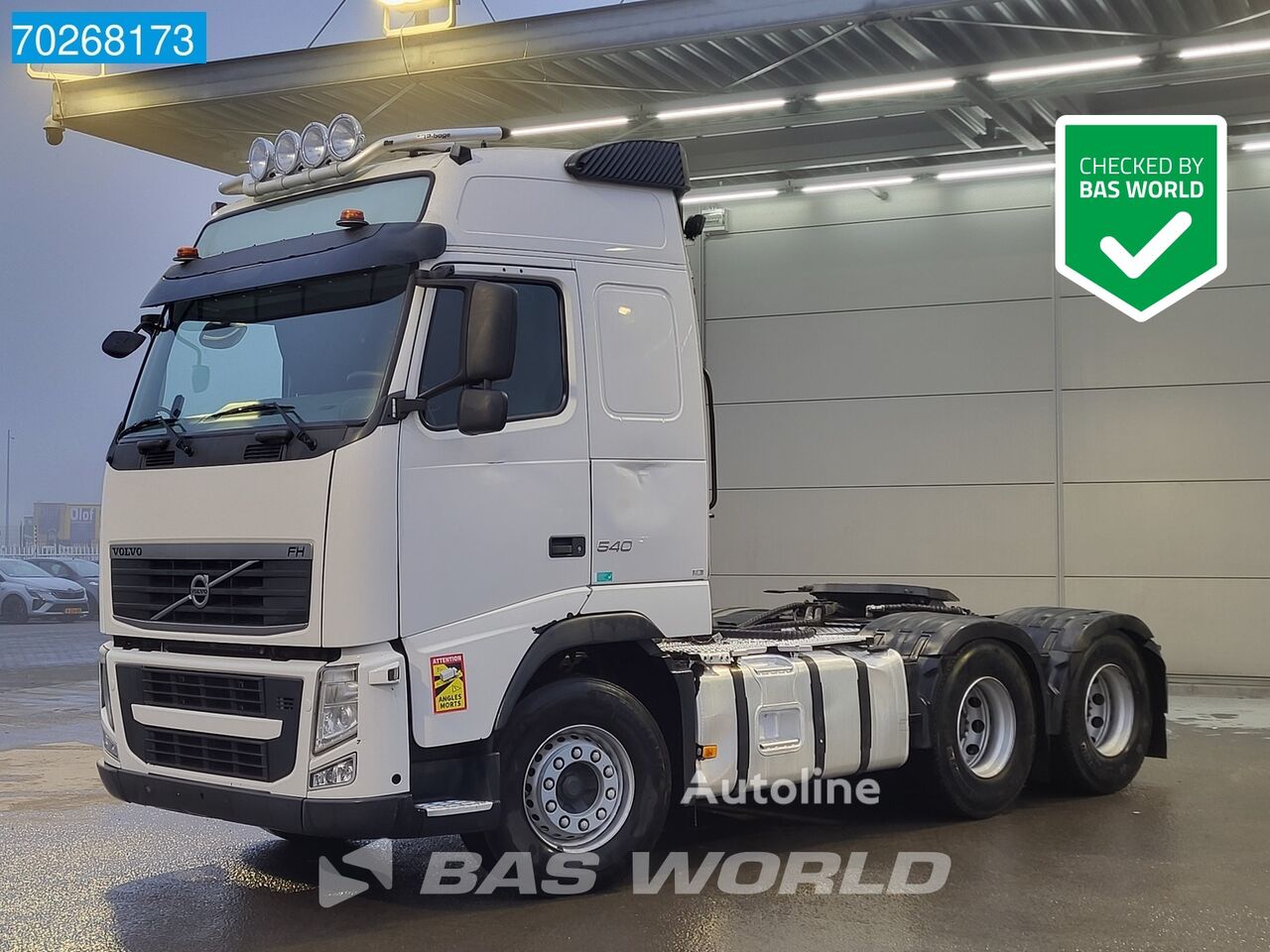 Volvo FH 540 6X4 Retarder Hydraulik Euro 5 cabeza tractora