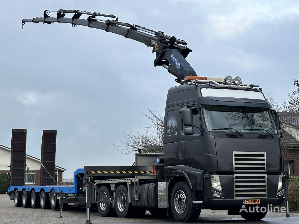 السيارات القاطرة Volvo FH 540 6x4!! EFFER CRANE 37tm!!CUSTOM BUILD!!TOP!!