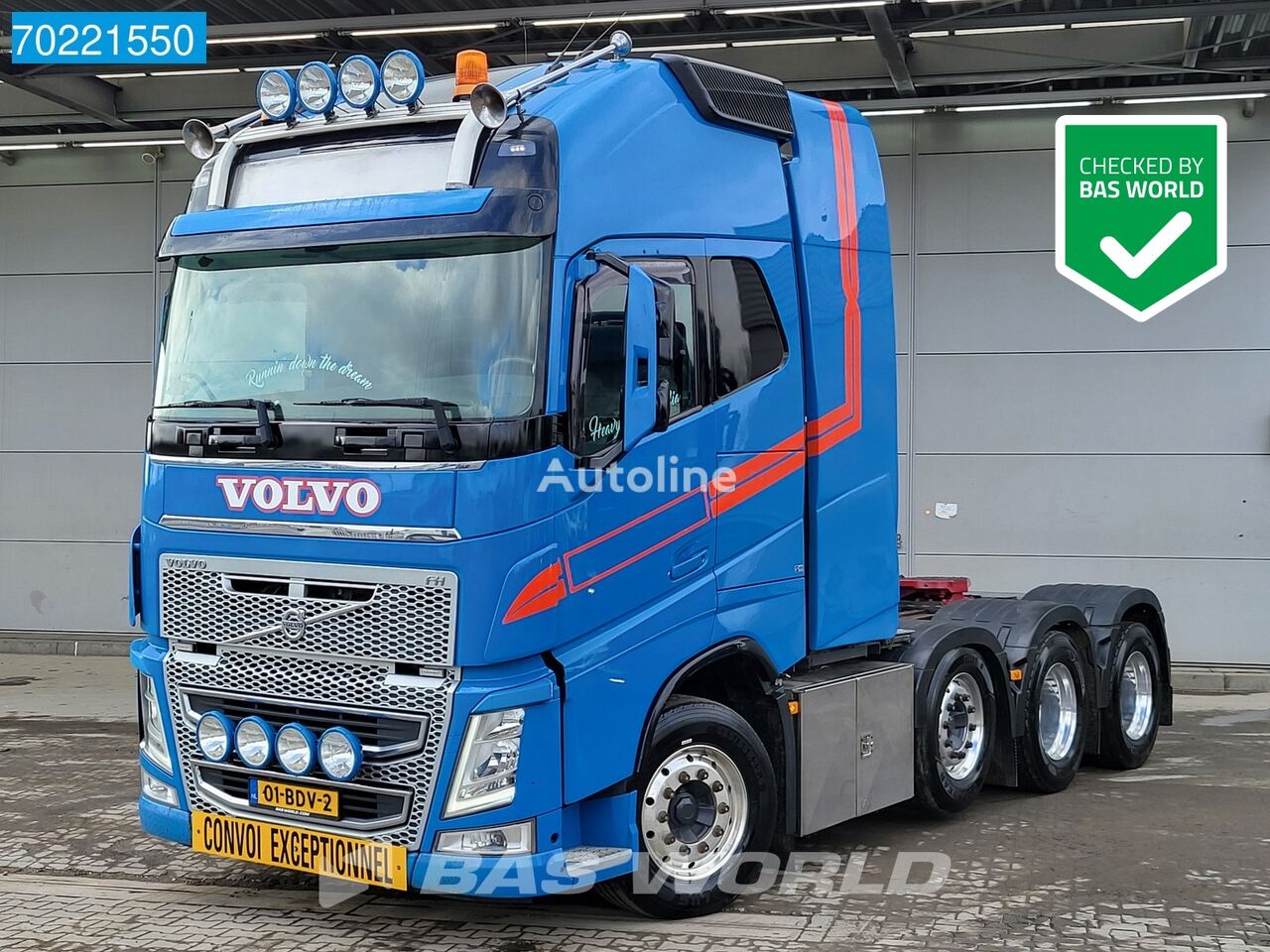 vlačilec Volvo FH 540 8X4 ACC XL VEB+ Retarder Volvo I-Park Lift+Lenkachse Euro