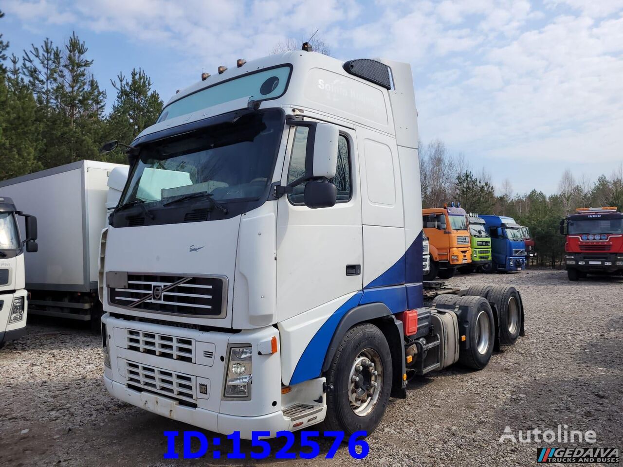 Volvo FH13 480HP 6x2 truck tractor