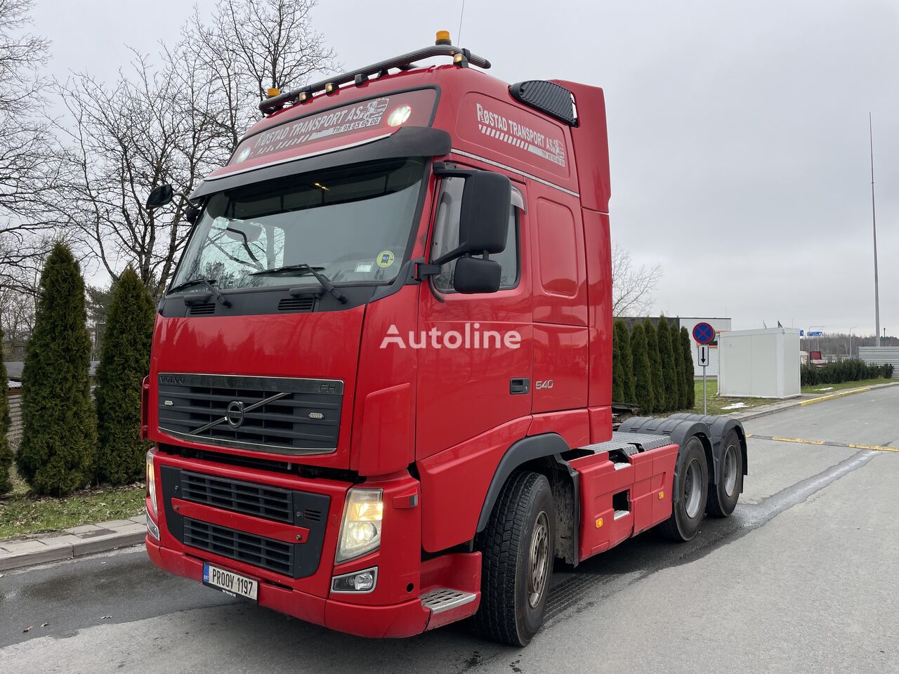 Volvo FH13 540 6x4 Retarder, Big axle trækker