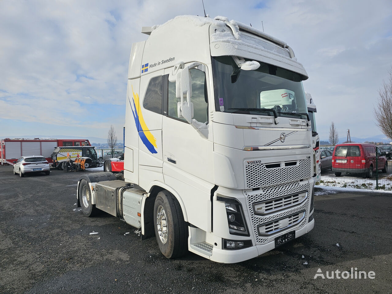 Volvo FH16 550 4x2 E6 Kipphydr. vilcējs