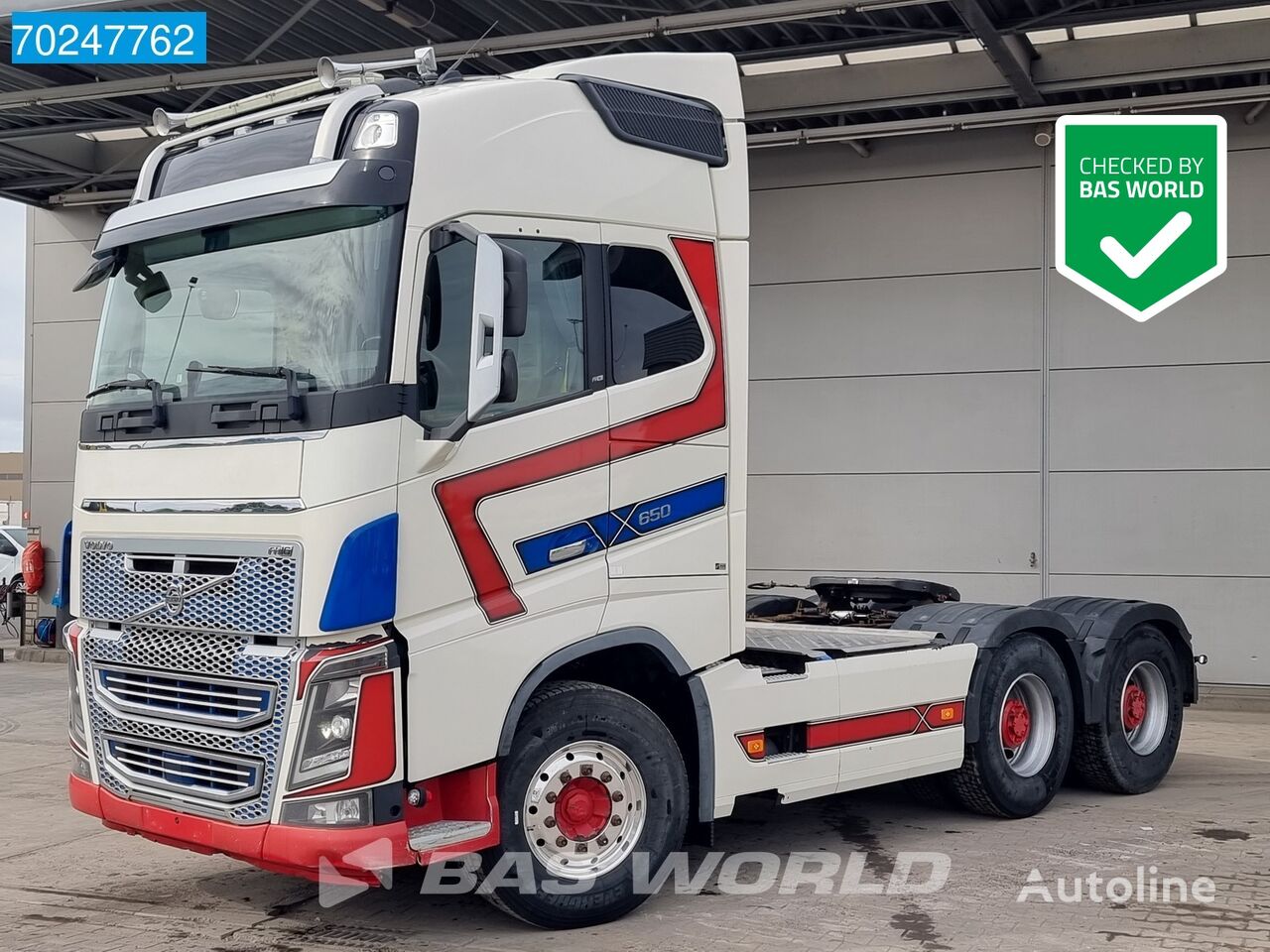 Volvo FH16 650 6X4 FH16 Retarder VEB+ ADR Globetrotter Xenon trekker