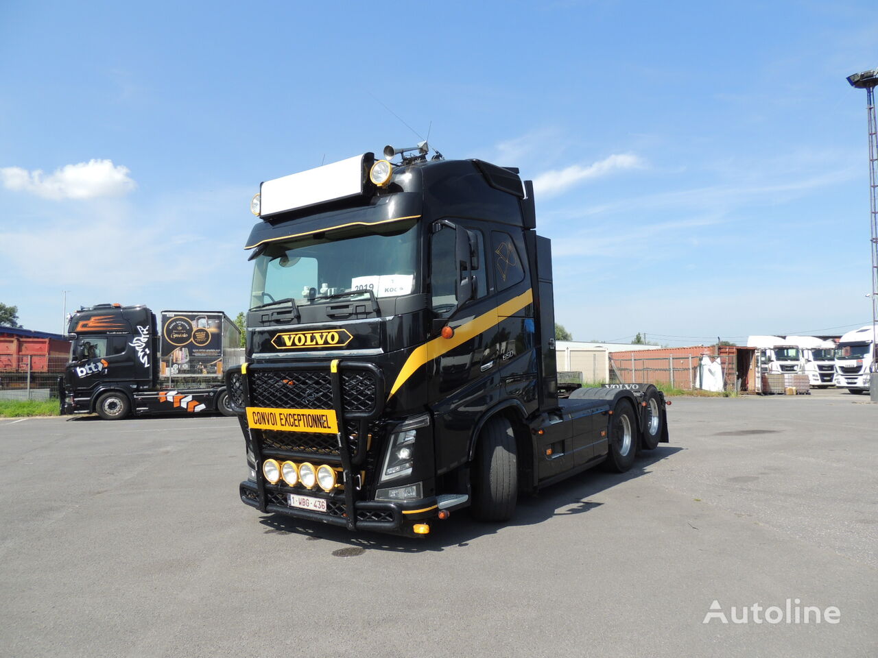 tracteur routier Volvo FH16 650 6x2 Globetrotter XL