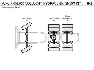 Продажба на влекач Volvo FH16.650 FULL AIR, HYDRAULICS, SHOW INTERIOR, DYNAMIC STEERING - Изображение 31 | Autoline BG Влекач Volvo FH16.650 FULL AIR, HYDRAULICS, SHOW INTERIOR, DYNAMIC STEERING | Изображение 31 - Autoline