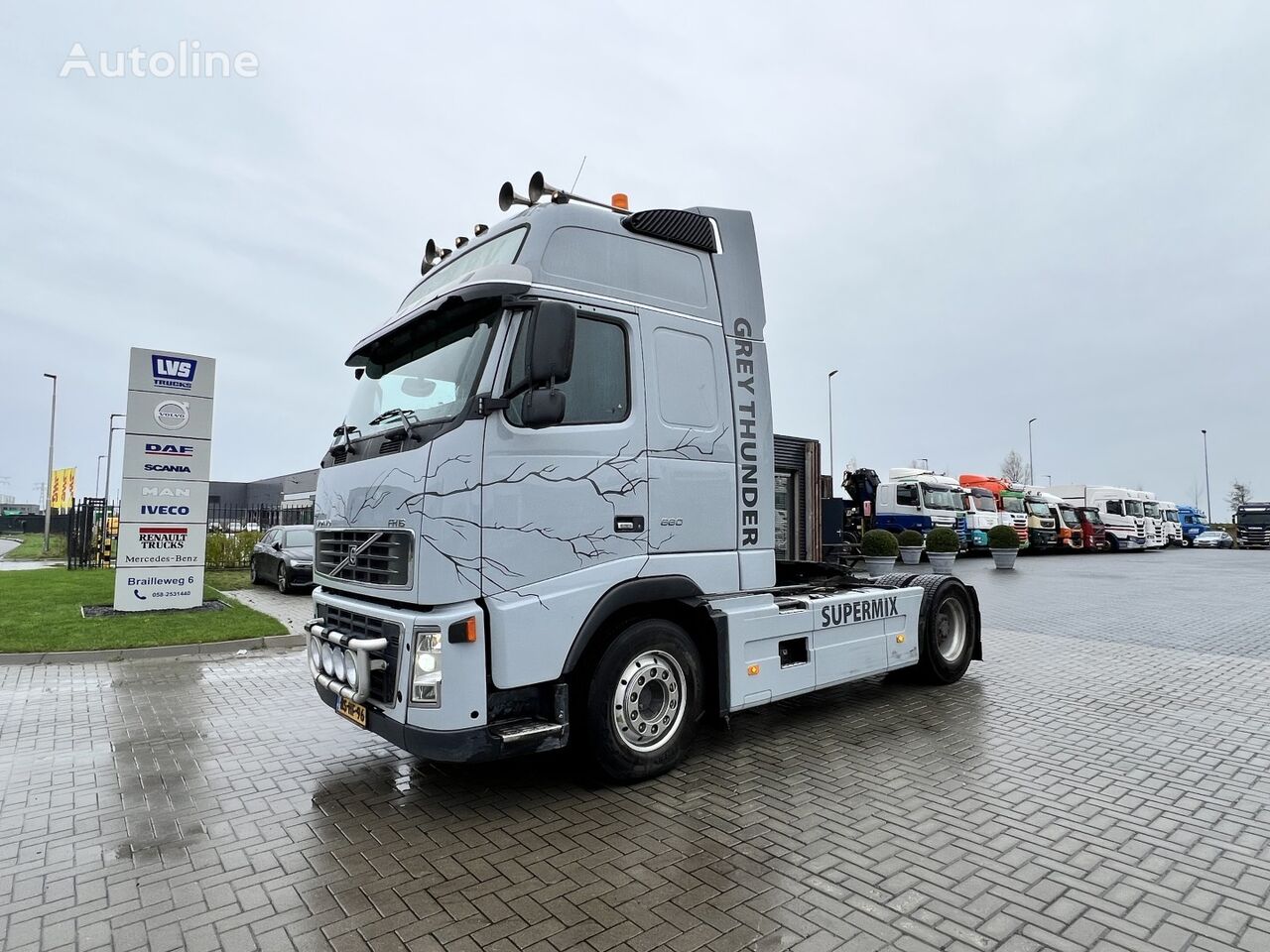 السيارات القاطرة Volvo FH16.660 4x2 Trekker Only 372.000km / Grey Tunder