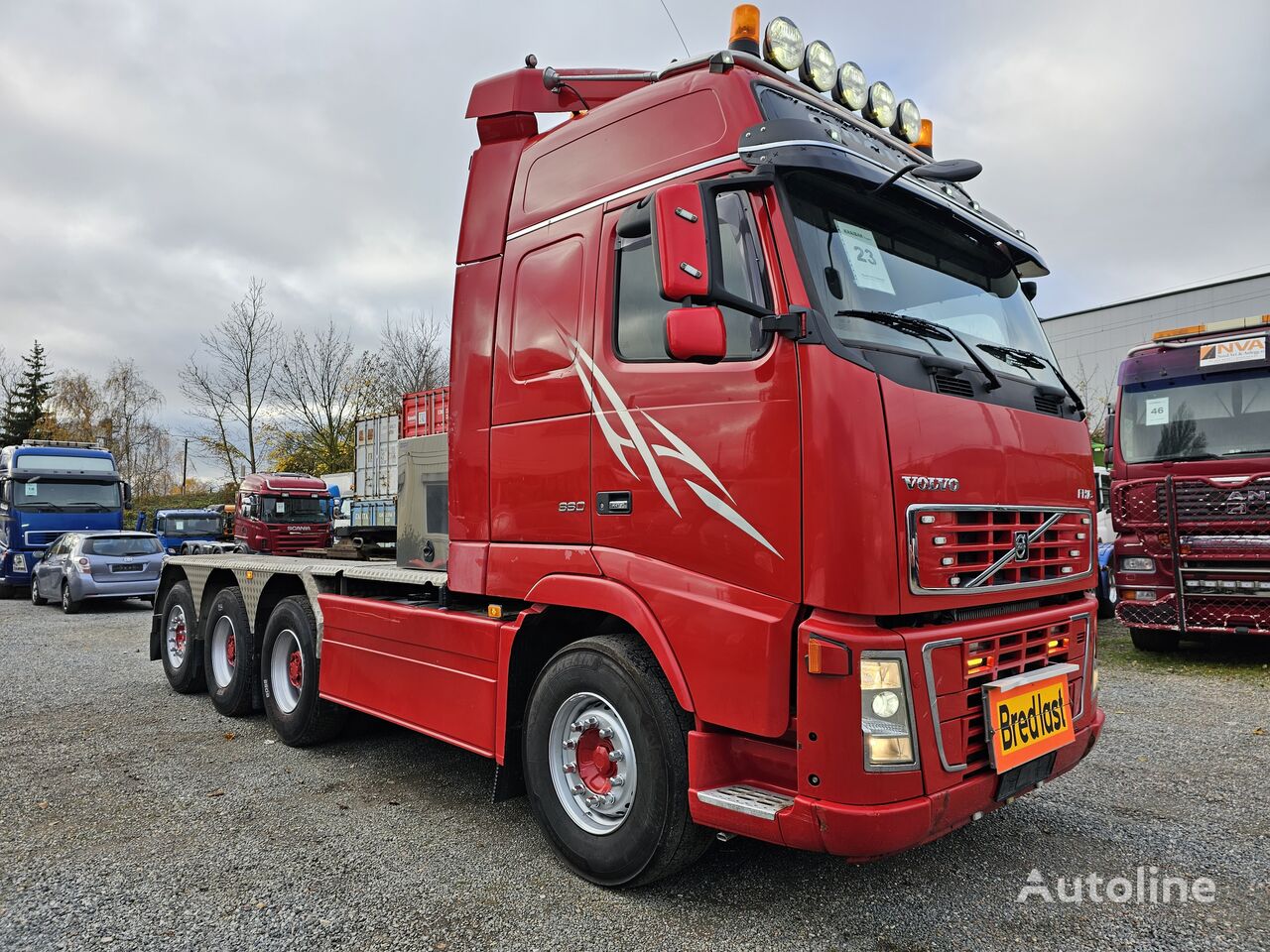 sadulveok Volvo FH16 660 8X4 Hydraulic PTO Big Axles Lift and Steering Axle