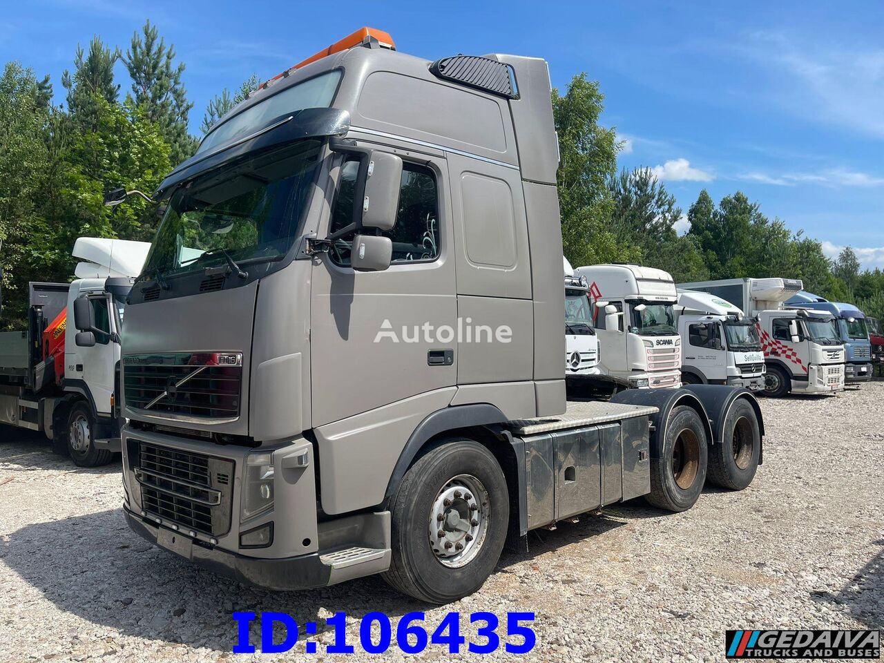 tractor head Volvo FH16 700HP 6X4 Euro5