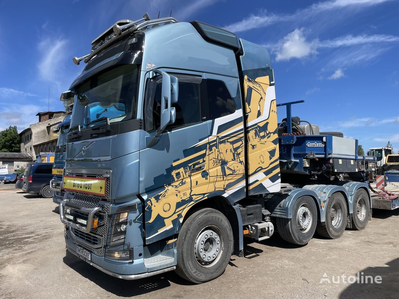 السيارات القاطرة Volvo FH16 750 8x4 245T Retarder