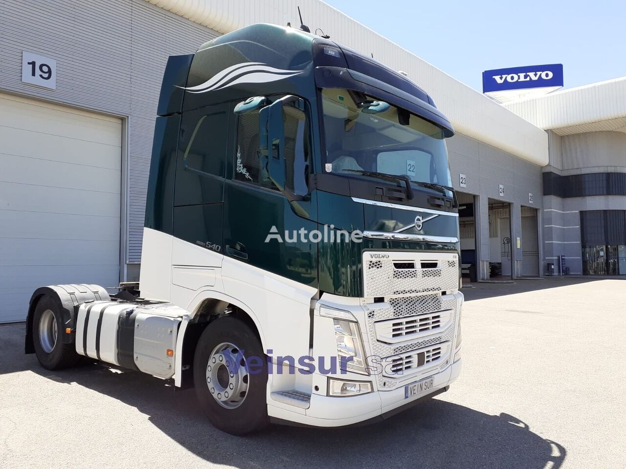 Volvo FH4 cabeza tractora